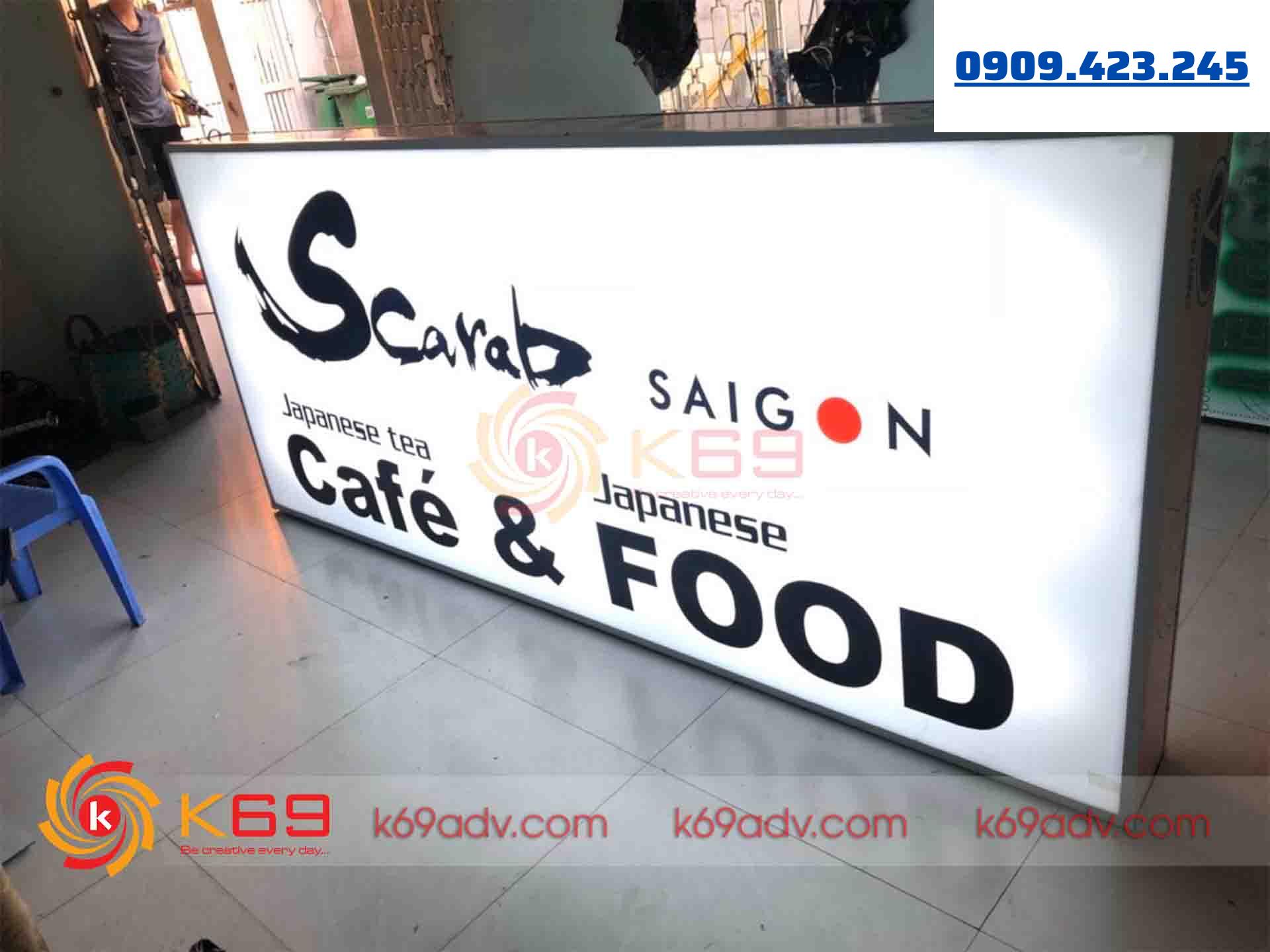 Mẫu bảng hiệu quán cafe đẹp