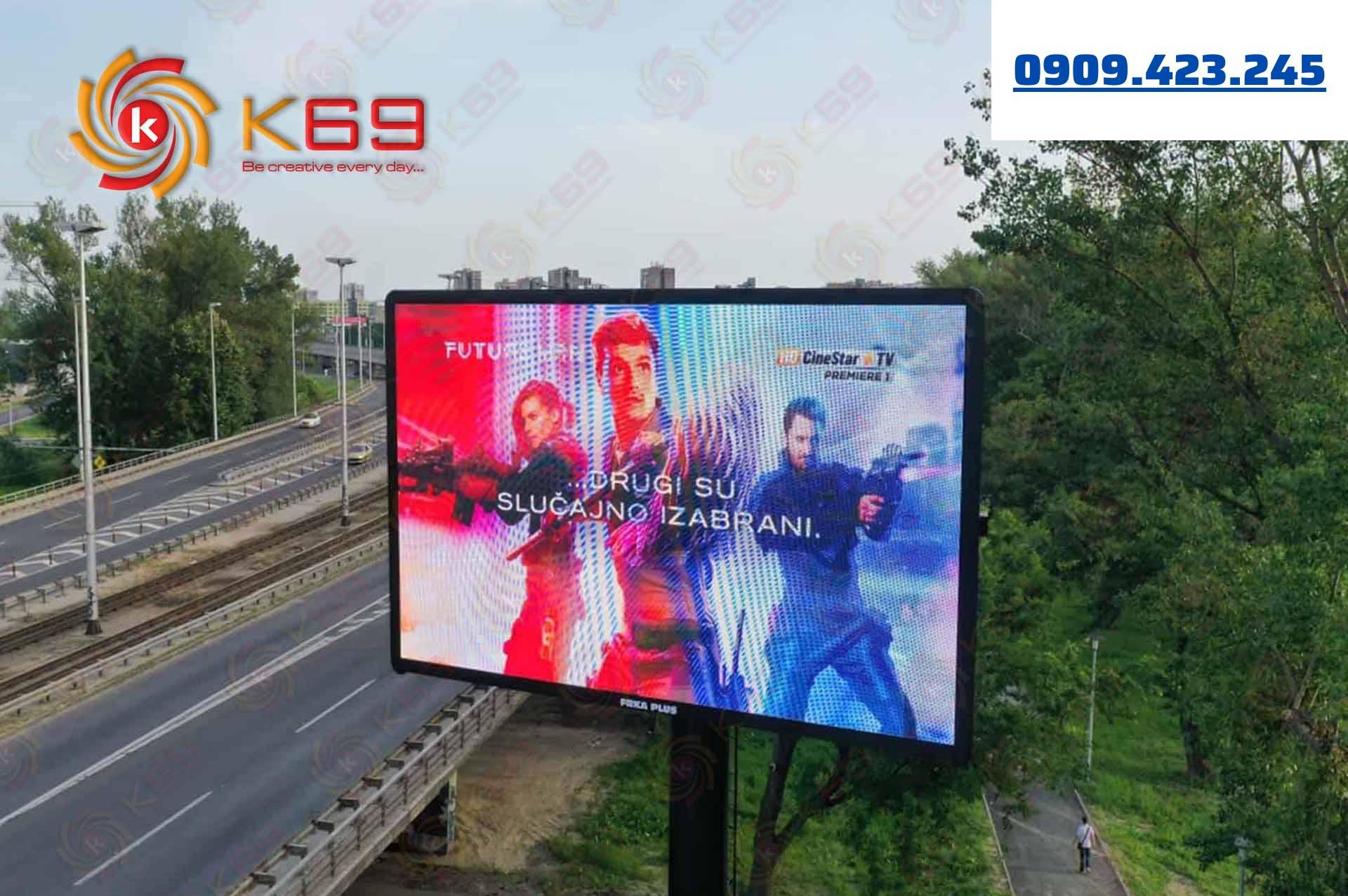 Làm bảng hiệu màn hình led tại K69adv