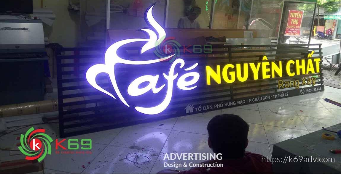 Làm bảng hiệu quán cafe